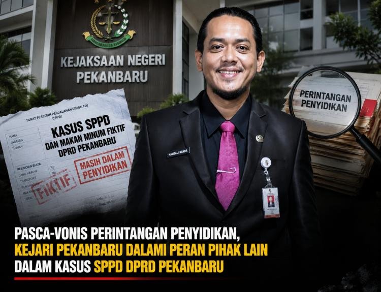 Ramai Dipertanyakan, Kasi Pidsus Kejari Pekanbaru Minta Konfirmasi Langsung Soal Kasus SPPD DPRD
