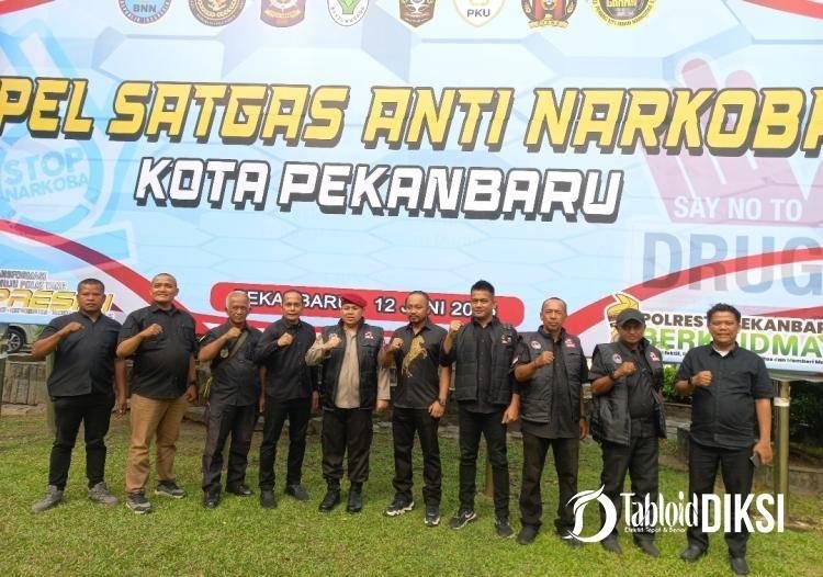 GRANAT Ikuti Apel Satgas Anti Narkoba, Ajak Selamatkan Generasi Muda Pekanbaru