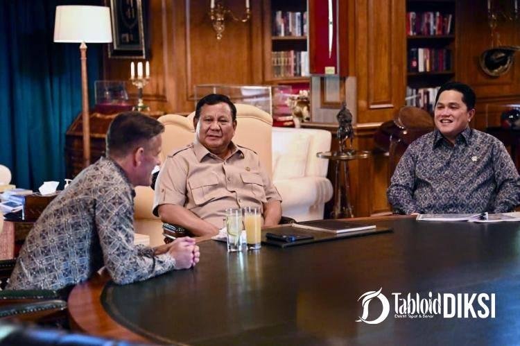 Prabowo Dukung PSSI Persiapkan Timnas Indonesia Menuju Piala Dunia 2030