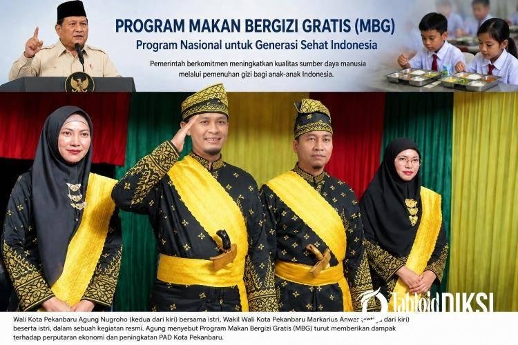 Wali Kota Ungkap Program MBG Faktor Perputaran Ekonomi Pekanbaru Melesit