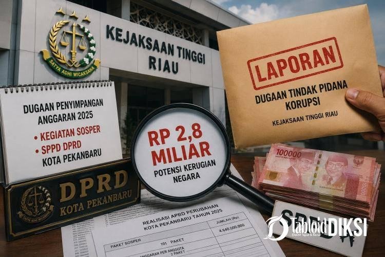 Kegiatan Sosper dan SPPD Setwan DPRD Pekanbaru Anggaran 2025 Resmi Dilapor