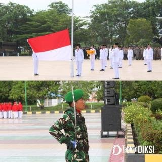 Dandim 0321/Rohil Letkol Inf. Diki Apriyadi Hadiri Upacara Peringatan Hari Lahir Pancasila