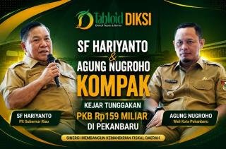 SF Hariyanto dan Agung Nugroho Kompak Genjot PAD Lewat Penagihan PKB