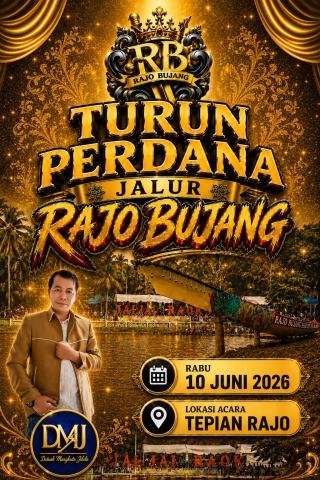 Turun Perdana Jalur Rajo Bujang Siap Meriahkan Pacu Jalur 2026