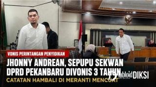 Jhonny Andrean Terpidana 3 Tahun, Jejak Hambali di Meranti Kembali Jadi Sorotan