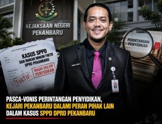 Ramai Dipertanyakan, Kasi Pidsus Kejari Pekanbaru Minta Konfirmasi Langsung Soal Kasus SPPD DPRD