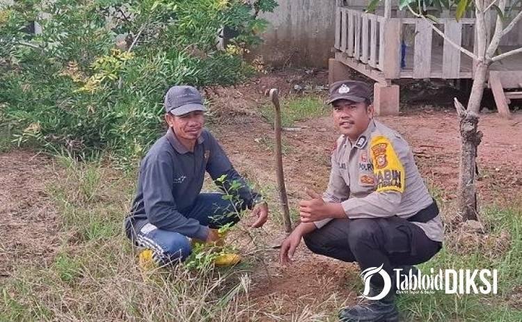 Green Policing, Polsek Batu Hampar Tanam Pohon dan Gaungkan Gerakan Selamatkan Lingkungan