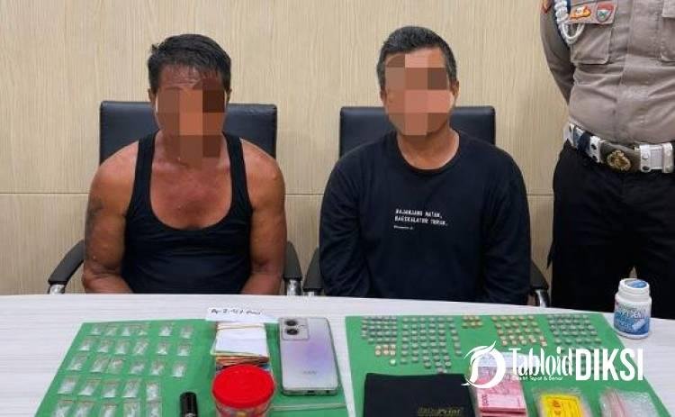 Perang Lawan Narkoba, Dua Bandar Narkoba di Kampung Dalam dan Pangeran Hidayat Dibekuk Polisi