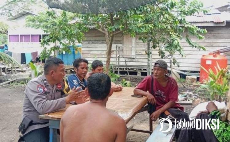 Polsek Batu Hampar Ingatkan Warga Tolak Hoaks, Perangi Narkoba dan Cegah Karhutla