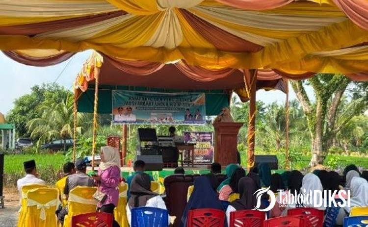 Polsek Batu Hampar-Dinkes Rohil Bergerak, Kampanye Hidup, Libatkan Seluruh Elemen Masyarakat