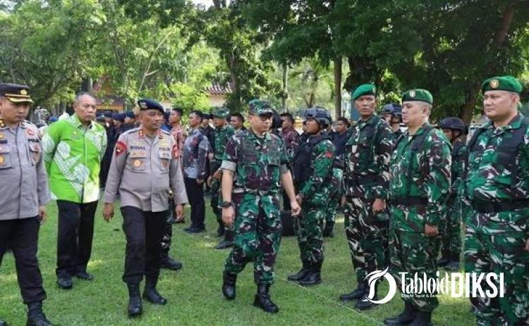 Kodam XIX Tuanku Tambusai Siagakan Unsur Pengamanan, Pastikan Kunker Wakil Presiden RI Berjalan Aman