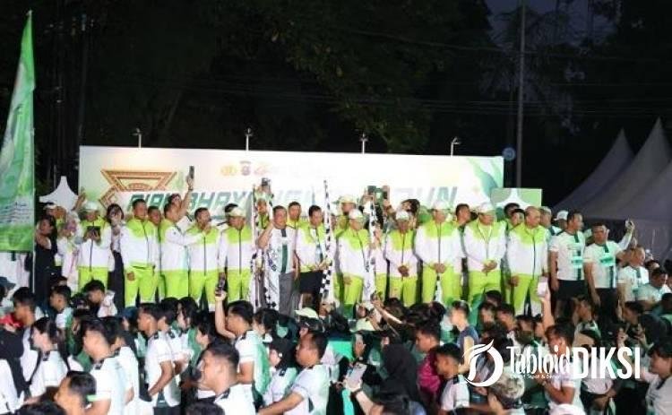 15.000 Pelari Padati RBR 2026, Kapolda Gaungkan Perang Melawan Karhutla Lewat Green Policing
