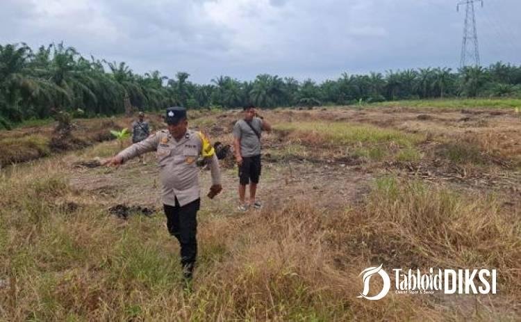 Cek Lahan, Polsek Batu Hampar Pastikan Program Ketahanan Pangan Berjalan Sesuai Rencana