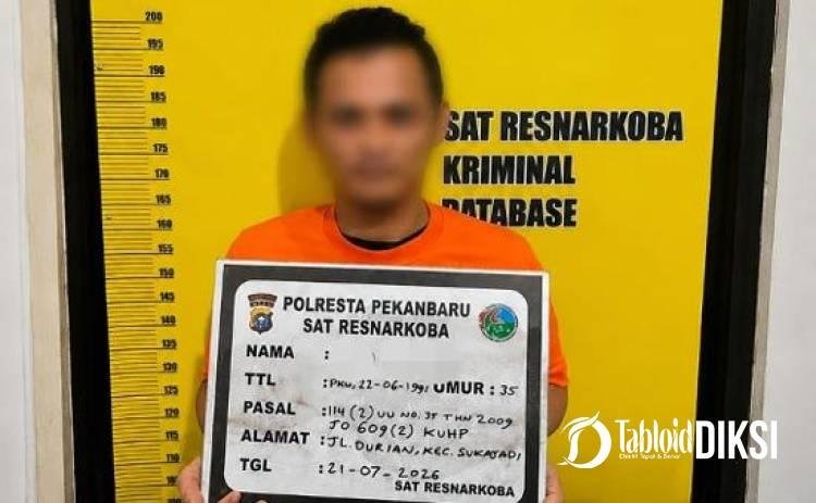 Pengedar Sabu Dibekuk, 24,23 Gram Barang Bukti Disita, Polisi Buru Pemasok