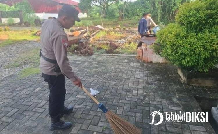Dari Halaman hingga Toilet, Polsek Batu Hampar Gerakkan Program ASRI Demi Lingkungan Sehat