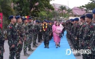 Brimob Polda Riau Lepas 6 Personel Purna Bhakti, Dansat: Pengabdian Tak Berakhir Saat Seragam Dilepas