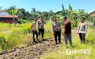 Kolaborasi Polri dan Desa Dorong Swasembada Pangan, Lahan Jagung Mulai Dipersiapkan