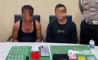 Perang Lawan Narkoba, Dua Bandar Narkoba di Kampung Dalam dan Pangeran Hidayat Dibekuk Polisi
