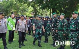 Kodam XIX Tuanku Tambusai Siagakan Unsur Pengamanan, Pastikan Kunker Wakil Presiden RI Berjalan Aman