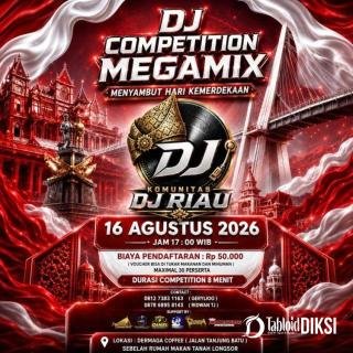 Semarak HUT RI, Komunitas DJ Riau Gelar Megamix Competition di Pekanbaru