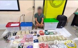 Gudang Narkoba di Pekanbaru Digerebek, 4 Kg Sabu dan Puluhan Ribu Ekstasi Disita, Bandar Besar Diburu