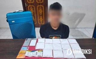 Napi Kabur Diduga Jadi Otak Penyelundupan Sabu ke Jakarta, Polda Riau Bongkar Jaringan dari Bandara SSK II