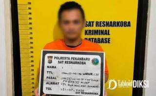 Pengedar Sabu Dibekuk, 24,23 Gram Barang Bukti Disita, Polisi Buru Pemasok