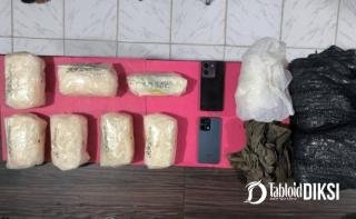 7 Kg Sabu Disembunyikan di Kebun Sawit, Ditresnarkoba Polda Riau Ringkus 3 Pengedar
