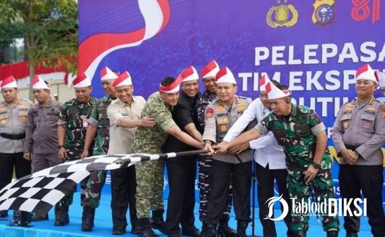 Kapolda Riau Lepas Ekspedisi Merah Putih Presisi, Misi Menembus 17 Desa 3T demi Rakyat