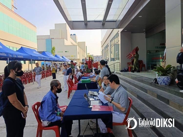 Sambut HUT Ke-1, Kodam XIX Tuanku Tambusai Buka Layanan Screening Kesehatan untuk 428 Warga