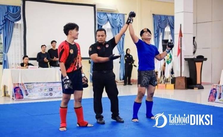 Personel Brimob Polda Riau Raih Medali Emas MMA, Lolos ke Kejurprov dan Porprov
