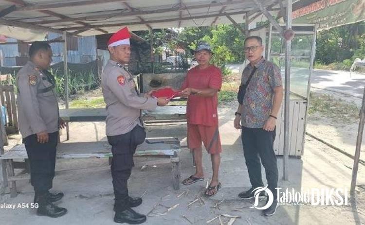 Merah Putih Menyapa Rakyat, Polsek Payung Sekaki Hadirkan Semangat Kemerdekaan Lewat Aksi Peduli