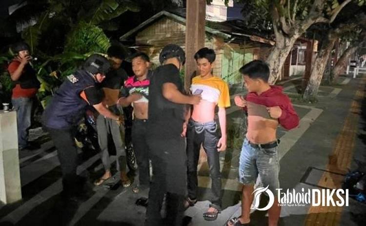 Antisipasi Balap Liar hingga Premanisme, Tim Raga Polres Kampar Sisir Bangkinang