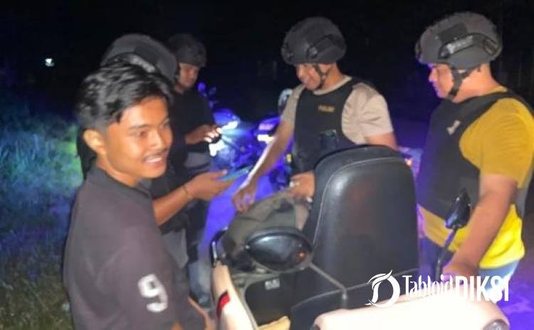 Tim Raga Polres Kampar Sisir Bangkinang, Balap Liar hingga Geng Motor Diantisipasi