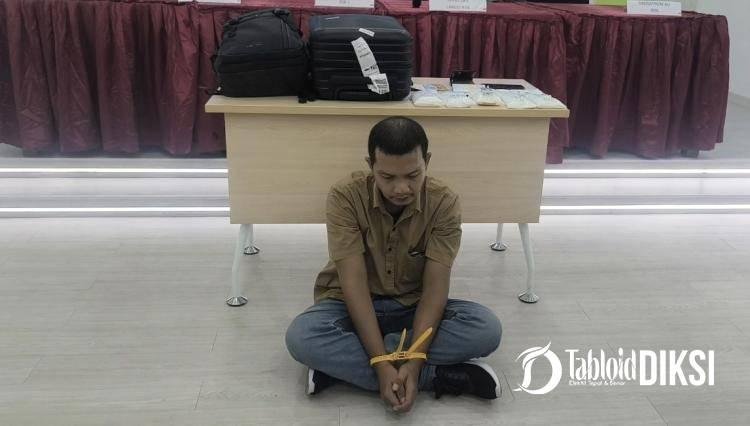 Sabu 1 Kg Disamarkan dalam Baju, Kurir Dibekali Rp5 Juta untuk Terbang ke Jakarta