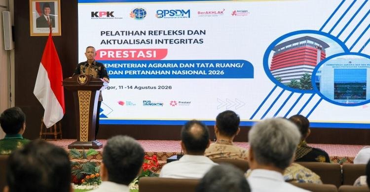 KPK Perkuat Integritas ATR/BPN, 40 Pejabat Dibekali Program PRESTASI