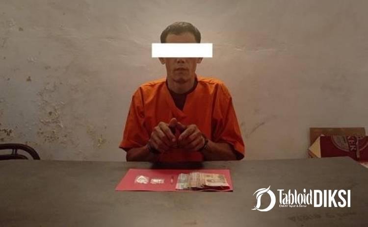 Pengedar Sabu Diciduk di Kebun Sawit Bengkalis, Polisi Kejar Pemasok