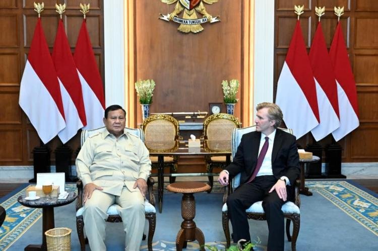 Prabowo dan Elbridge Colby Bahas Penguatan Kemitraan Indonesia–Amerika Serikat