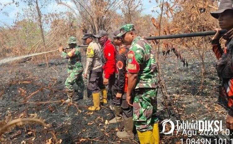 23,5 Hektare Lahan Terbakar, Polisi-TNI Tak Beri Celah Api Menyala Lagi