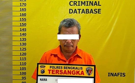 Terungkap! Dugaan Pencabulan Anak di Rupat, Oknum PNS Ditahan Polres Bengkalis