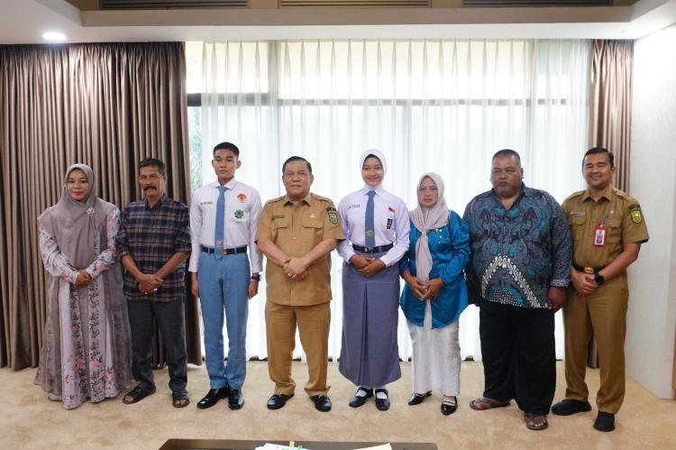 Tuntas Bertugas di Istana, Rizqi dan Arifa Akan Disambut Pemprov Riau