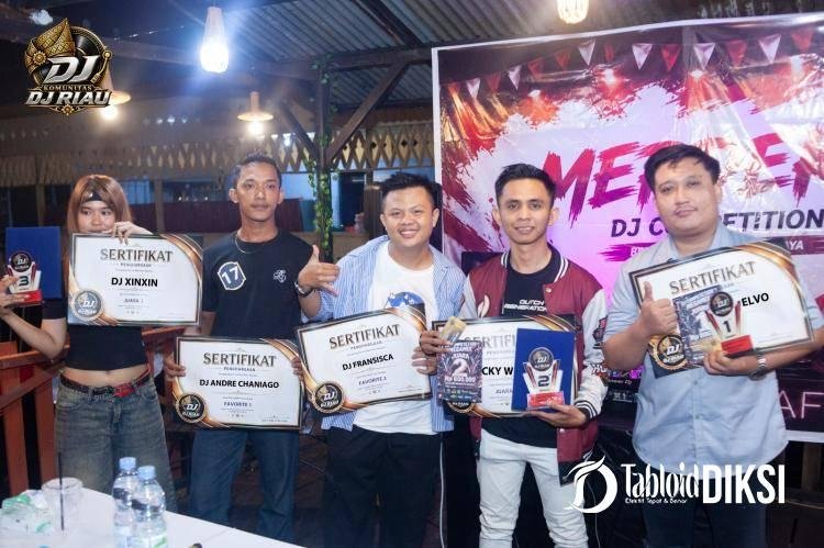 DJ Competition Megamix Sukses Digelar, DJ Risky Melvo Raih Juara Pertama