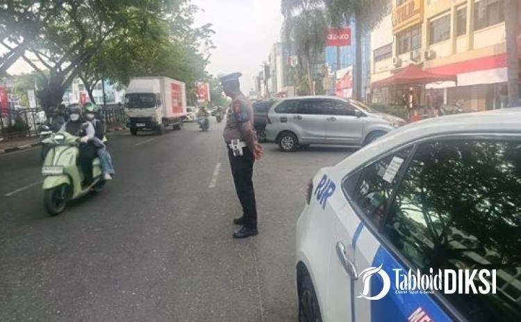 Tak Mau Weekend Jadi Petaka, Polantas Karib Gas Patroli Pekanbaru