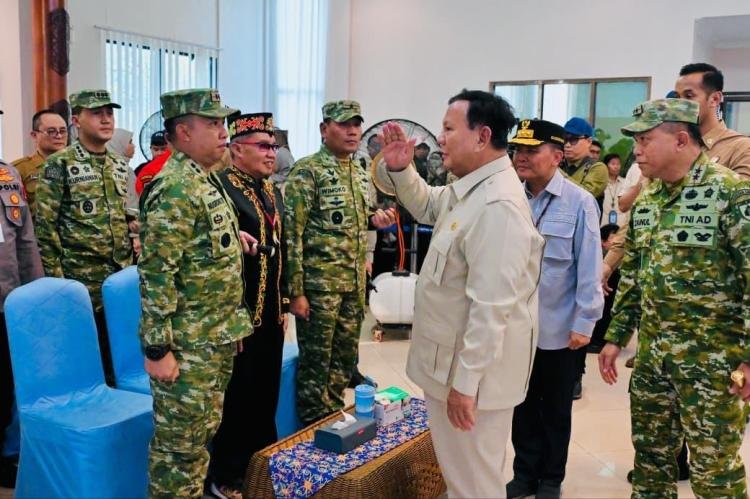 Presiden Prabowo Optimis Karhutla di Kalteng Segera Dikendalikan