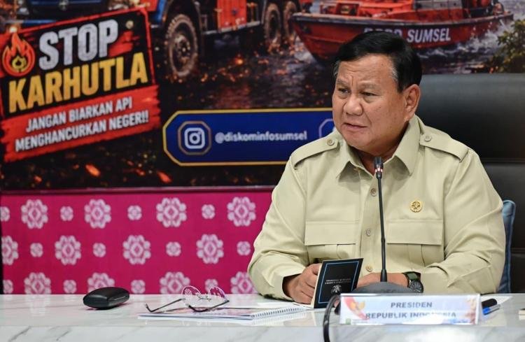 Cegah Karhutla Meluas, Presiden Prabowo Siapkan 1.000 Perwira TNI-Polri