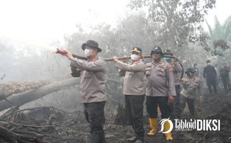 Api Permukaan Padam Bukan Berarti Aman, Polisi Perketat Gambut Kerumutan