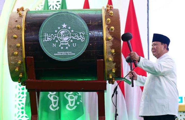 Presiden Prabowo Resmi Buka Muktamar ke-35 NU di Jombang