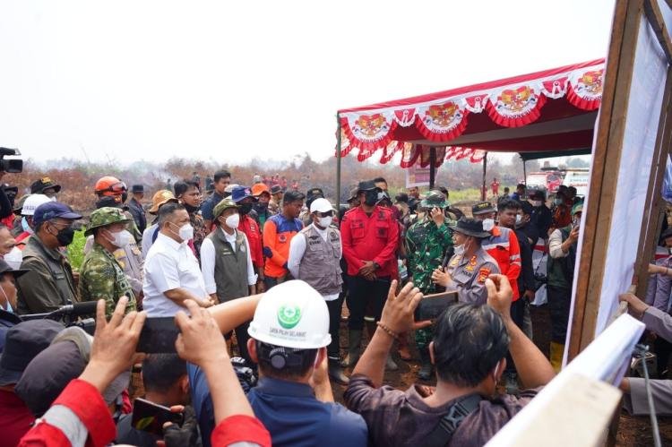 Rakor Bersama Menhut, SF Hariyanto Perkuat Strategi Pengendalian Karhutla