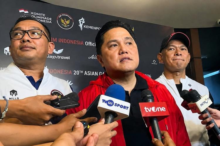 Indonesia Bidik Empat Emas di Asian Games 2026, Erick Thohir Soroti Fokus Atlet
