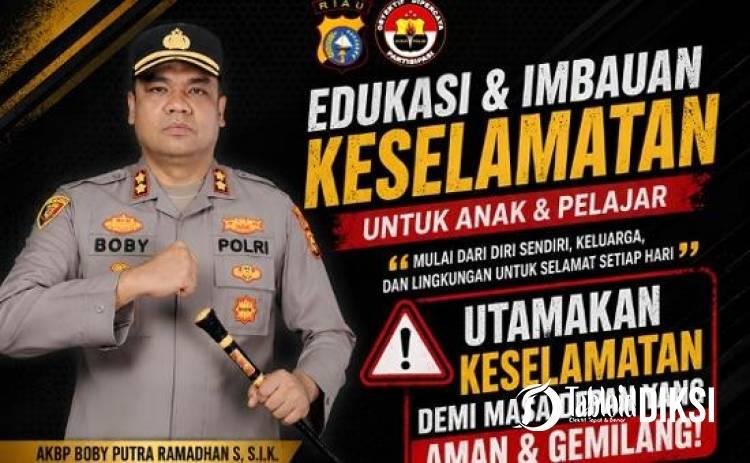 Jangan Sampai Jadi Korban, Kapolres Kampar Minta Anak Dijauhkan dari Aksi Ricuh